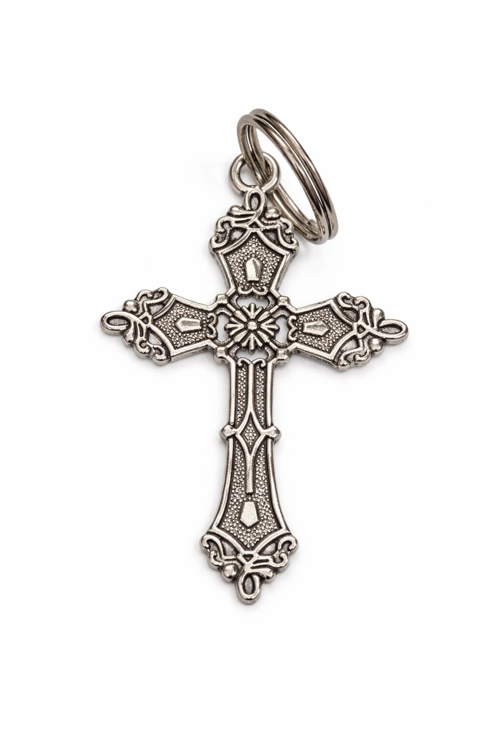 Cross Pendant Keychain