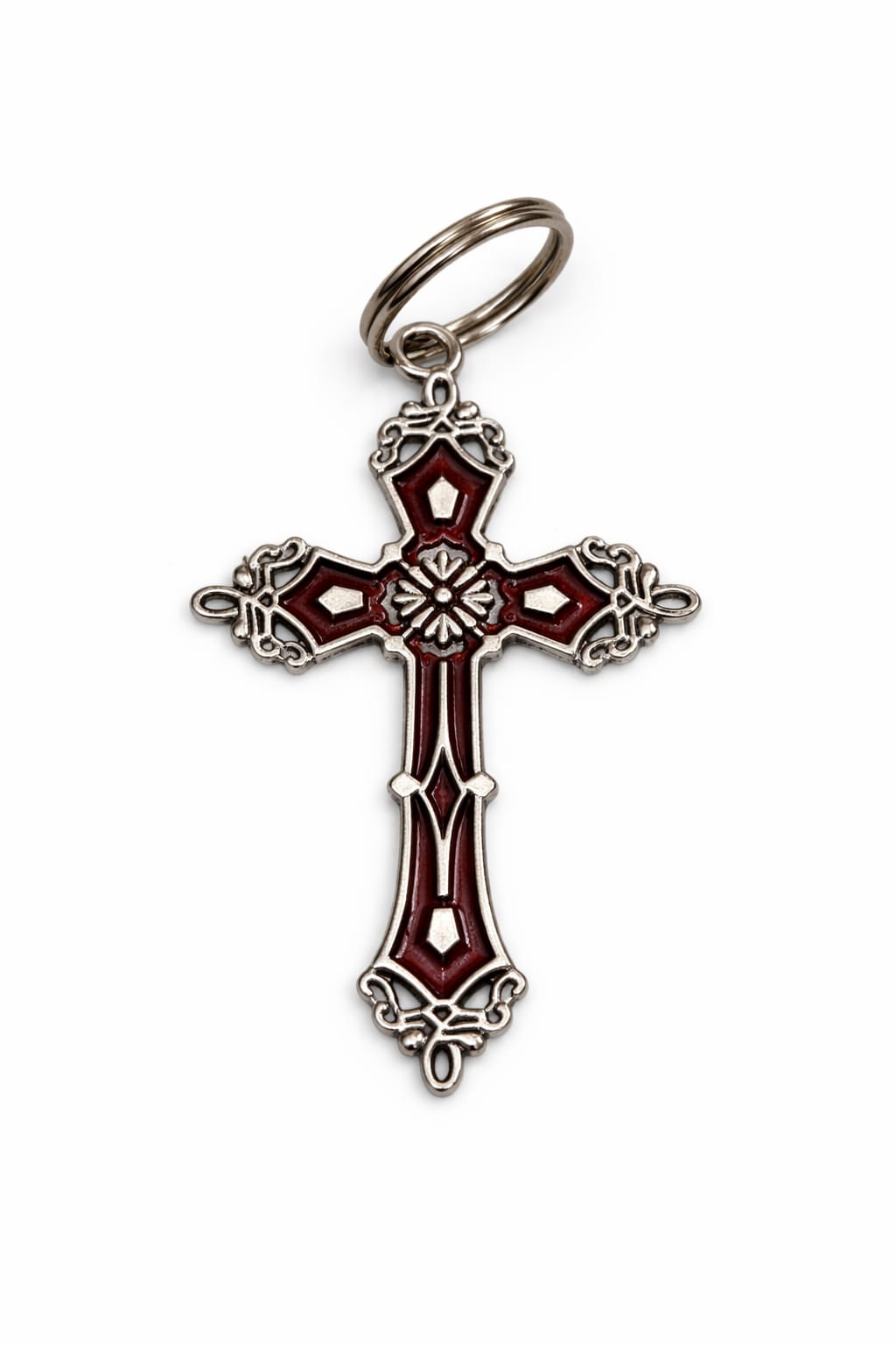 Cross Pendant Keychain