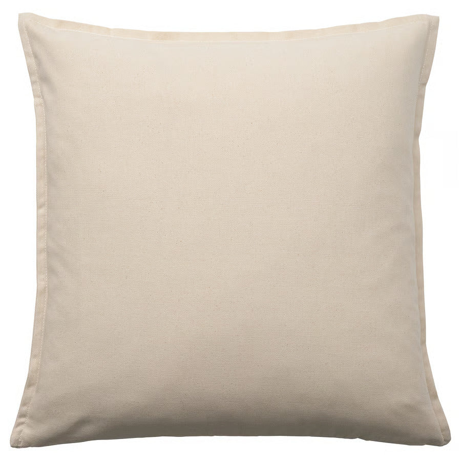 Beige Cotton Cushion 50x50 cm | Filled Cushion Online in UAE