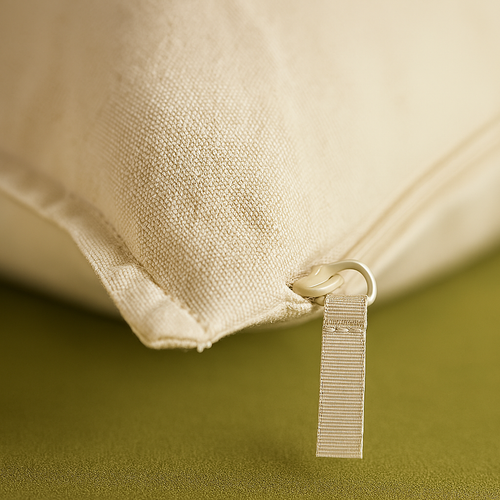 Beige Cotton Cushion 50x50 cm | Filled Cushion Online in UAE